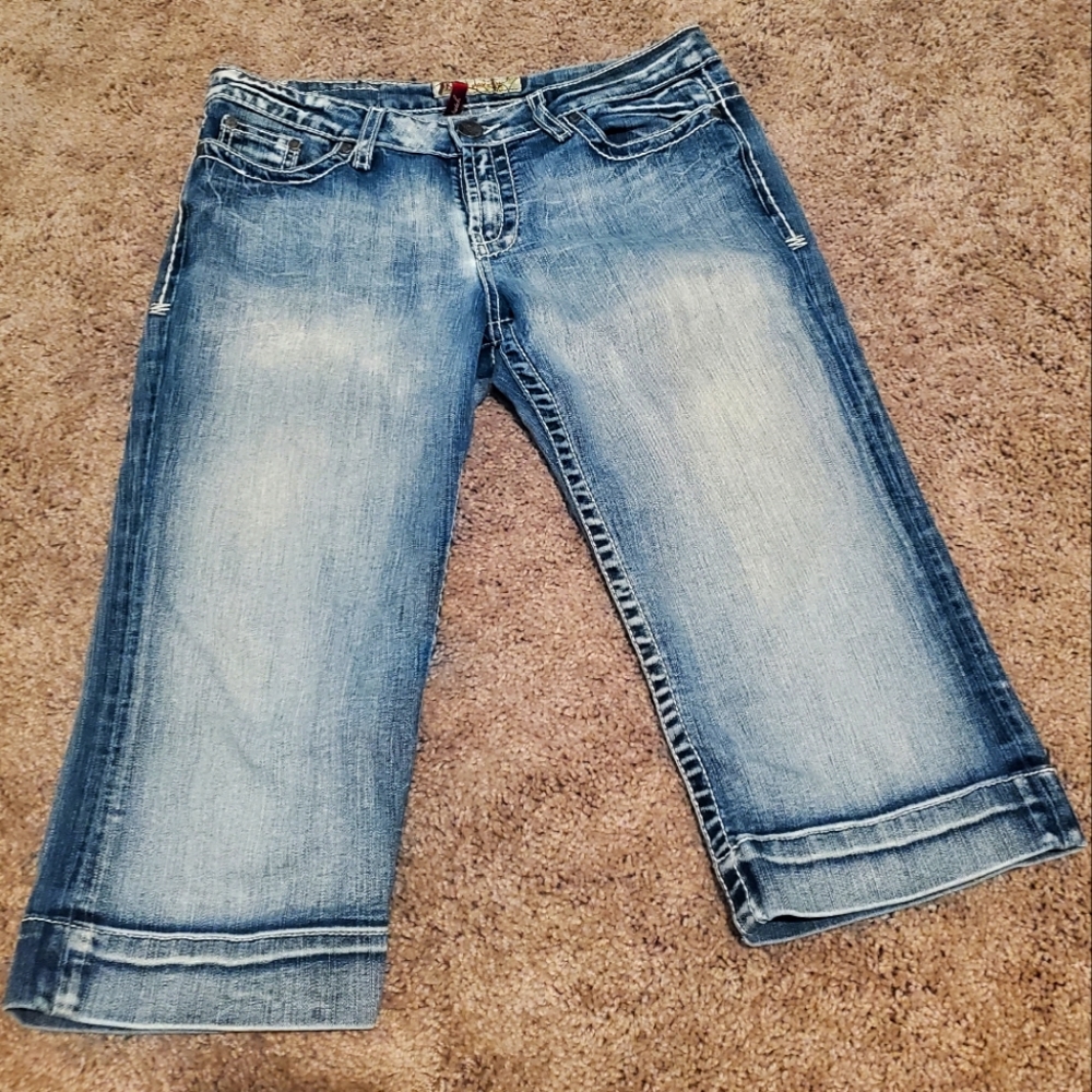 BKE Denim Capris